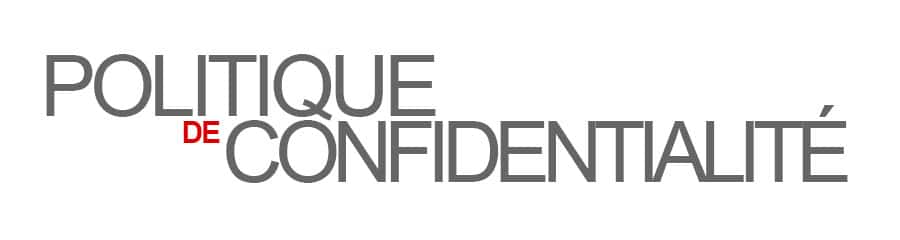 Politique de confidentialité